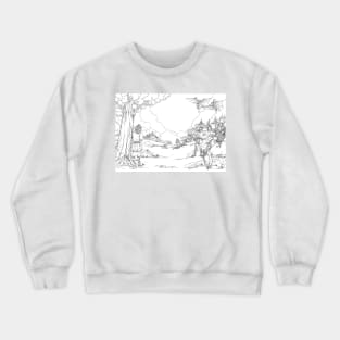 The Day The Legend Began Crewneck Sweatshirt